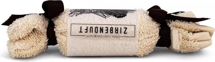 Image du produit ZNatur Gant de toilette & savon au lait de brebis avec parfum d'arolle No.50 (Savon dur)