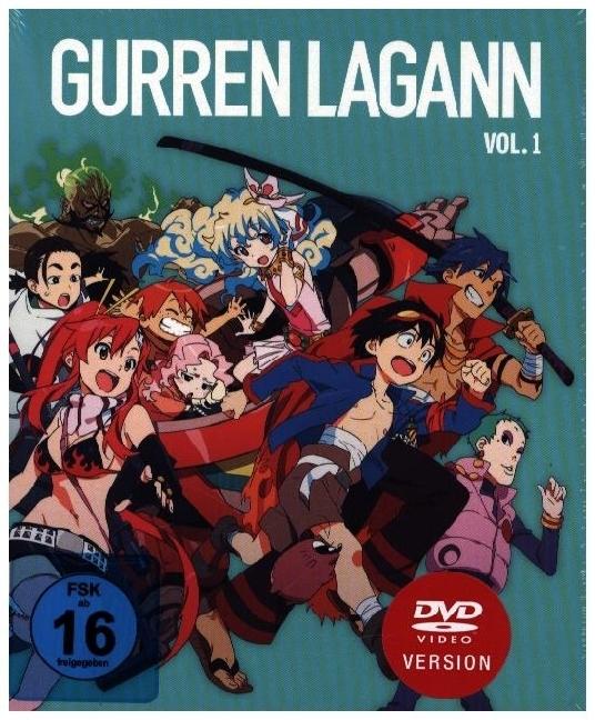 Produktbild Gurren Lagann - Vol.1 (DVD) Min: 350/DD/WS 2Disc (DVD, 2024, Deutsch)