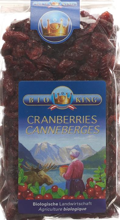 Produktbild Bio King Ebivital getrocknete CRANBERRIES (250 g)