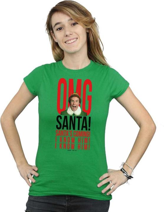 Produktbild Elf OMG Santa I Know Him TShirt (XL)