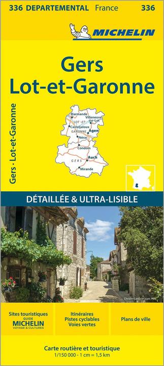 Actual product image Michelin MichelinGascogne/Gers,Lot-et-Garonne (English, 2024)