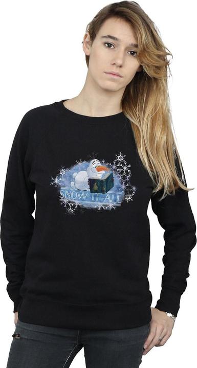 Actual product image Disney Womens/Ladies Frozen 2 Olaf Snow It All Sweatshirt (M)
