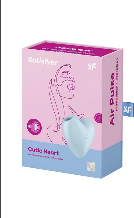 Image du produit Satisfyer Vibromasseur Cutie Heart Air Pulse