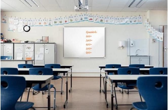 Actual product image Nobo Whiteboard Premium Plus 1915157 steel, 120x120cm (120 x 120 cm)