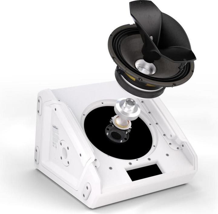 Produktbild LD Systems MON 10 A G3 W - 10" aktiver koaxialer Bühnenmonitor, weiss (Aktiv)
