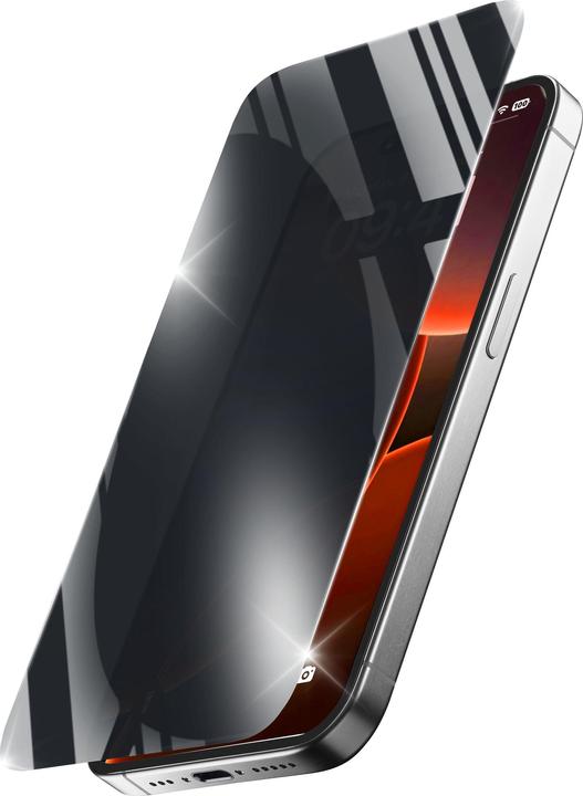 Actual product image Cellularline Xtreme Glass Privacy (1 Piece, Apple iPhone 16 Pro)