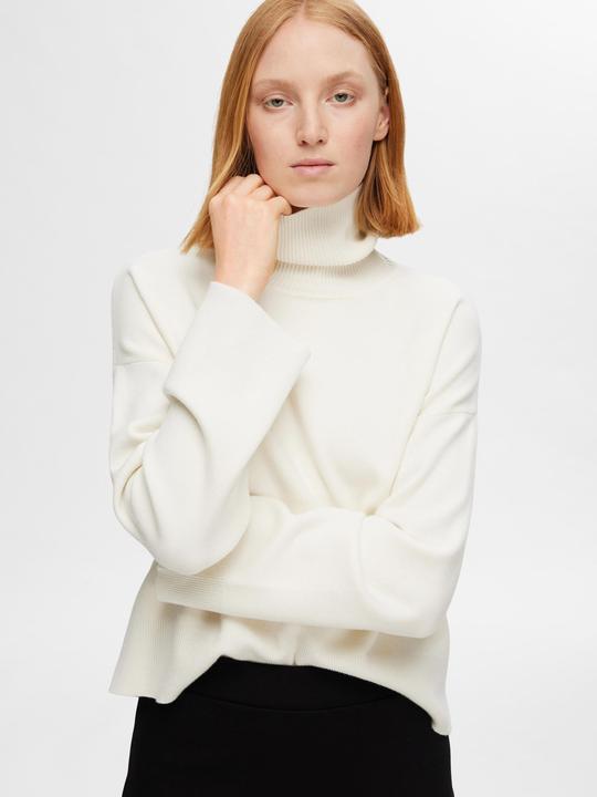 Actual product image Selected Femme Slfkamma Ls Knit Roll Neck Noos (XXL)