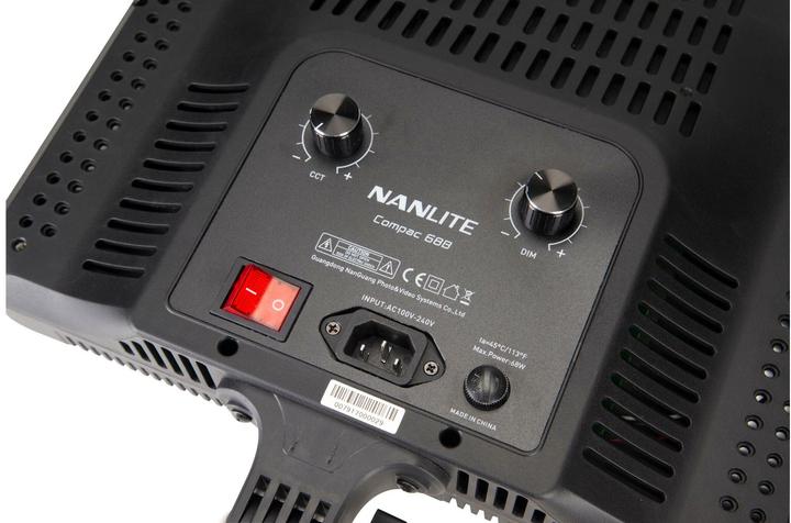 Image du produit Nanlite Compac 68 (Lumière vidéo, éclairage de studio, Panneaux lumineux)