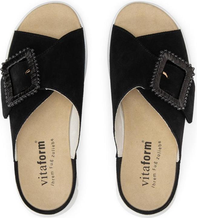 Actual product image Vitaform Pantolette Veloursleder Supersoft (36)