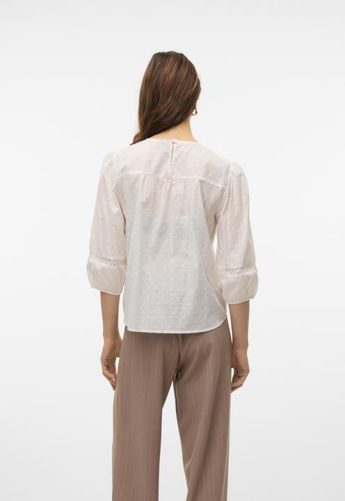 Image du produit Vero Moda Vmtrine 3/4 Lace Top Wvn Ga Noos (XL)