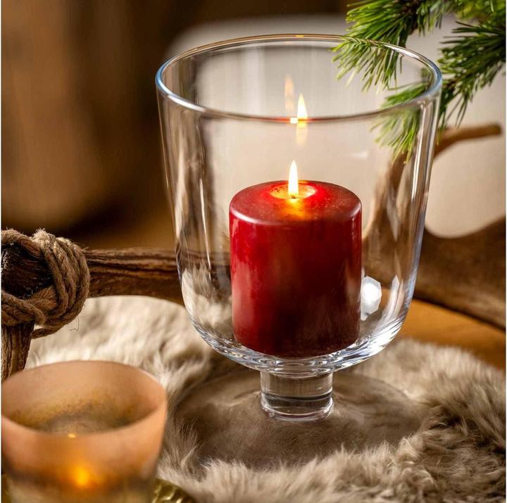 Image du produit Leonardo Photophore de Noël Capanna Transparent, verre, 23 cm (1 x, 17 x 23 cm)