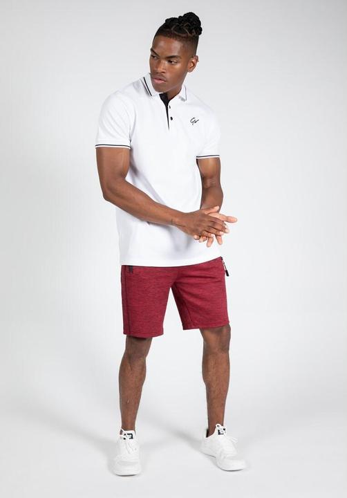 Produktbild Gorilla Wear Delano Polo White (S)