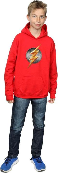 Image du produit - Sweat à capuche JUSTICE LEAGUE MOVIE FLASH EMBLEM - Garçon (152, 158)