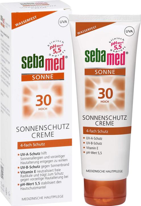 Actual product image Sebamed Sun Protection 30 (Suntan cream, SPF 50+, 75 ml)