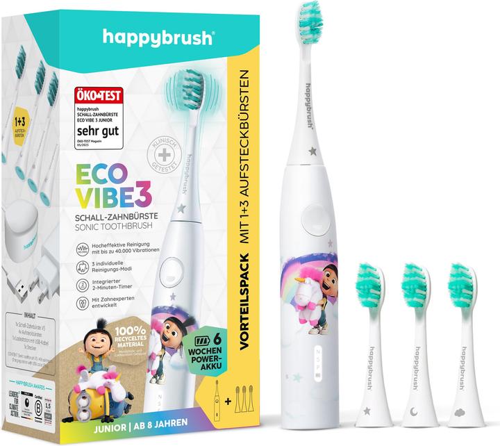 Actual product image happybrush Eco Vibe Kids (Sonic toothbrush)
