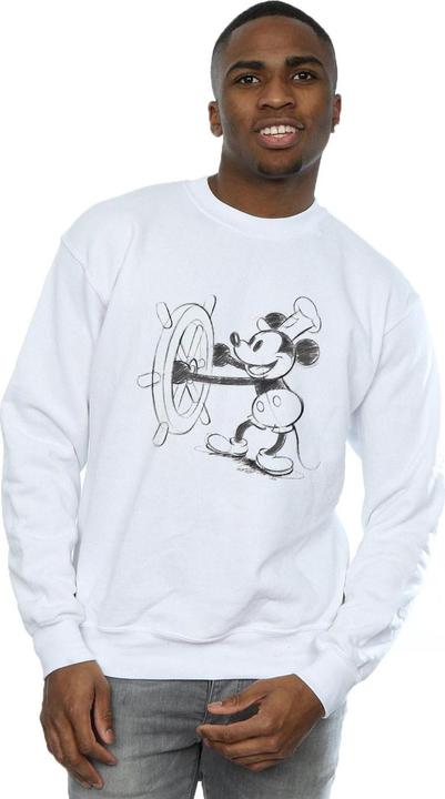 Produktbild Disney Mickey Mouse Steamboat Sketch Sweatshirt (XXL)
