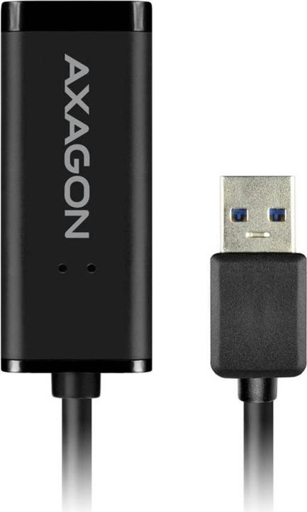 Actual product image Axagon ADE-SR Gigabit Ethernet 10/100/1000 Adapter - USB 3.0 Type A (USB 3.0, RJ45 (1x))