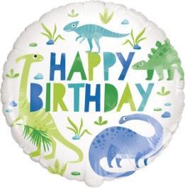 Immagine prodotto Unique Palloncino in foil Piccoli dinosauri (1 x)
