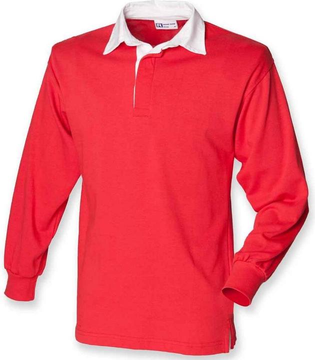 Actual product image Front Row Mens Classic Long-Sleeved Rugby Shirt (4XL)