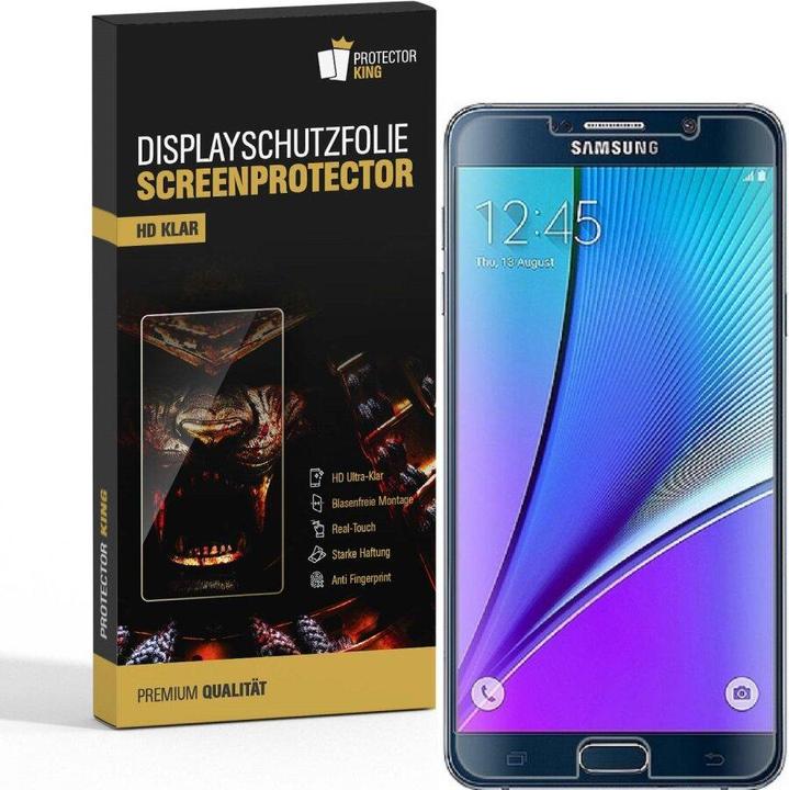 Produktbild Protectorking 2x Displayschutz HD Klar (2 Stück, Samsung Galaxy Note 5)