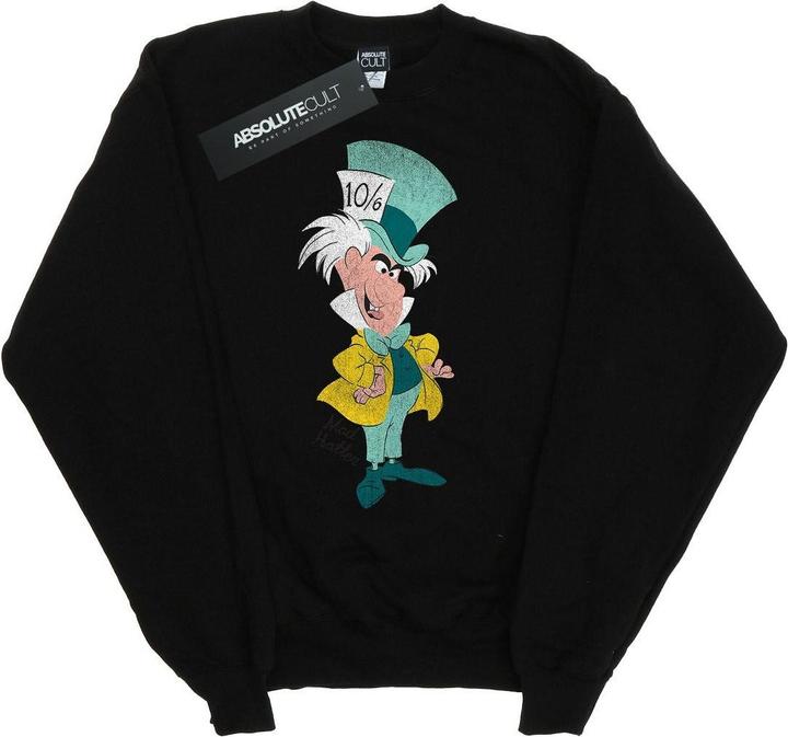Actual product image Disney Boys Alice In Wonderland Classic Mad Hatter Sweatshirt (140, 146)