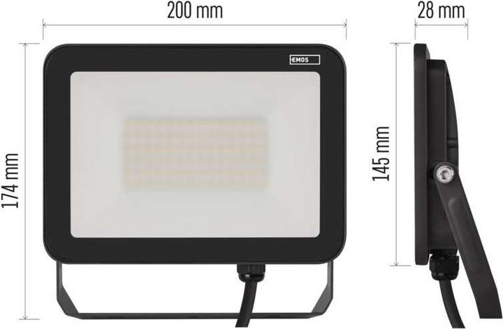 Produktbild Emos LED Flutlicht PROFI, 50W neutralweiss (LED)