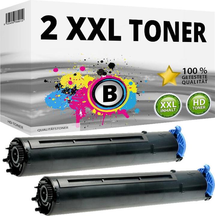 Produktbild Druckfuxx 2x XXL Toner C-EXV 18 für Canon IR 1018 1018J 1020 1020J 1022 1022A 10