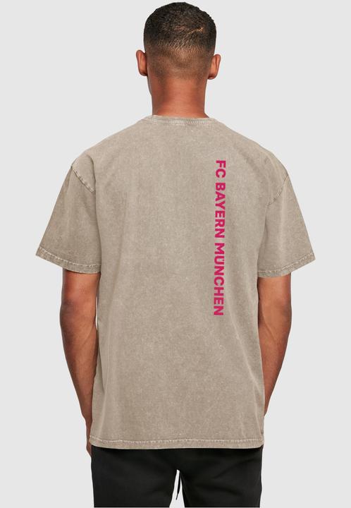 Image du produit FC Bayern München Logo Color Acid Washed Heavy Oversize Tee - 115453 (XS)