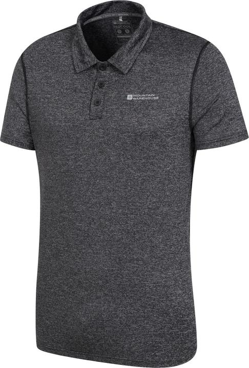Actual product image Mountain Warehouse Mens Agra Stripe Polo Shirt (XL)