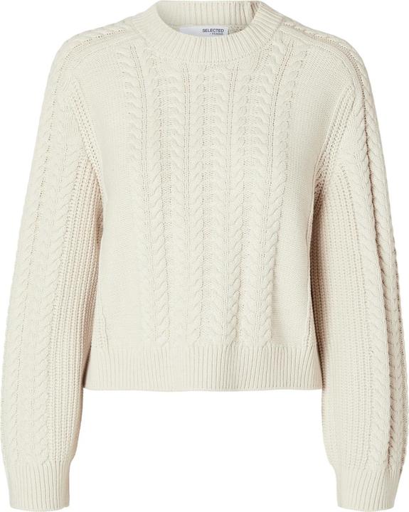 Selected Femme Zopfstrick Pullover