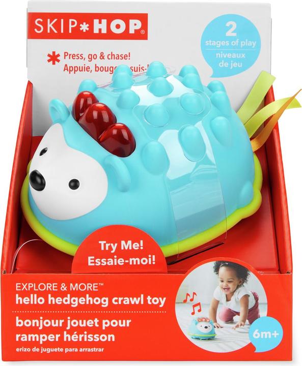 Actual product image Skiphop Explore and More Hello Hedgehog crawling toy