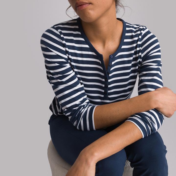 Actual product image La Redoute Collections Cotton Jersey Pyjamas (W32/L34)