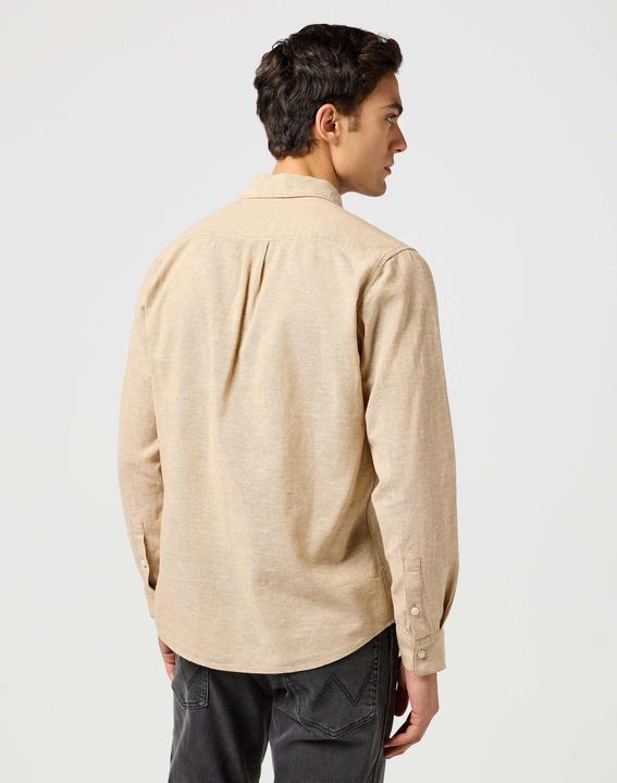 Actual product image Wrangler Leinenhemd 1 Pkt Shirt (XL)