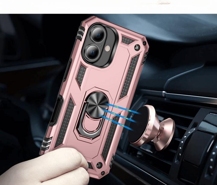 Immagine prodotto Cover-Discount iPhone 16 - Robusta cover posteriore con kickstand (Apple iPhone 16)