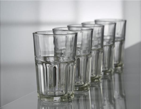 Actual product image Aida 6 pcs - Granite Shiny glasses - giftbox (83469) (0.36 l, 6 x)