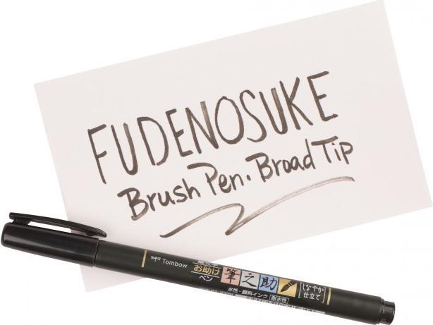 Immagine prodotto Tombow Penna calligrafica WS-BH / BS (Nero, 2 x)