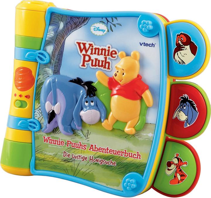 Image du produit VTech Livre d'aventures de Winnie l'Ourson - La drôle de chasse au miel (Allemand)