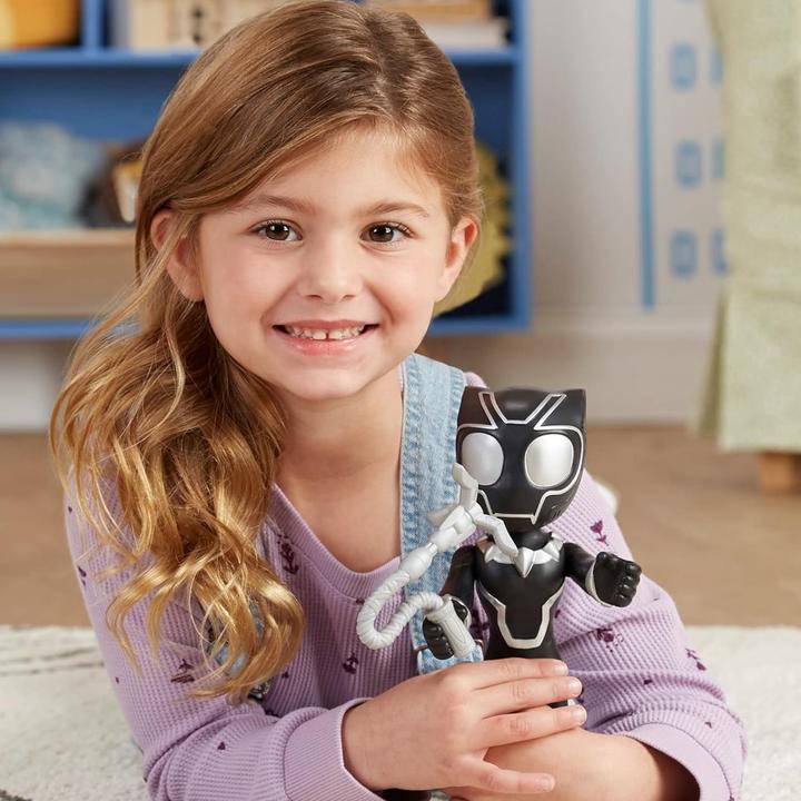 Image du produit Hasbro Spidey and His Amazing Friends super grande figure d'action Black Panther, jouet de superhéros f