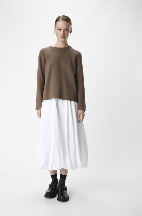 Actual product image Object Balloon midi skirt (34)