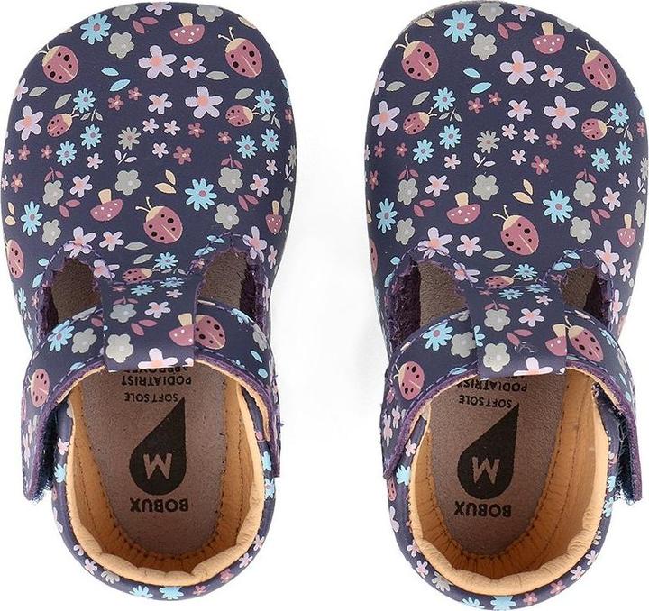 Produktbild Bobux finkli Meadow Grape + Floral (20, 21)