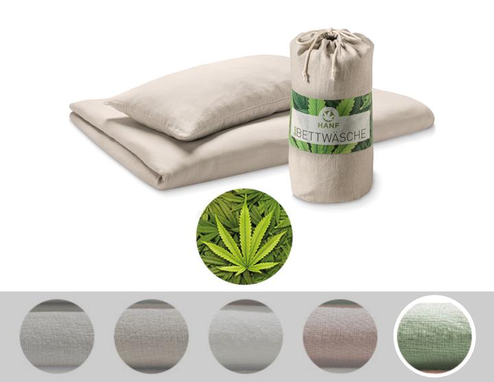 Image du produit Dormiente Parure de lit chanvre (Set de linge de lit, 210 x 160 x 2 cm)