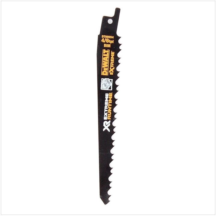 Actual product image DeWalt Sabre saw blade BIM Multi 152mm 5pcs pack