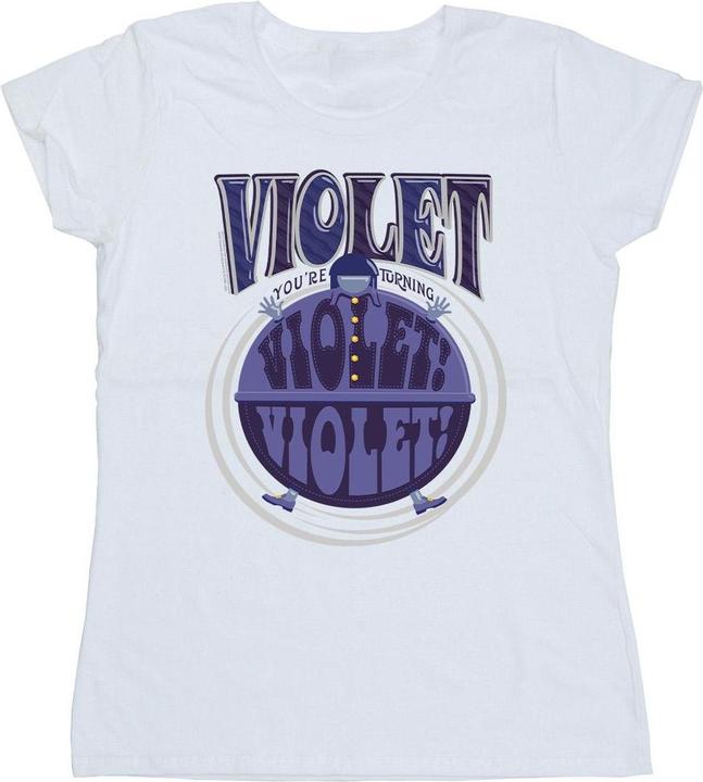 Produktbild Willy Wonka & the Chocolate Factory Violet Turning Violet TShirt (XL)