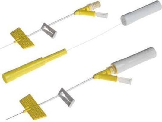 Image du produit BD SAF-T-INTIMA 24G 0.7x19mm avec Y jaune 25 pcs