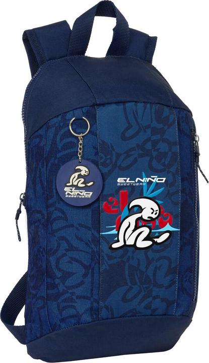 El Niño Rucksack Paradise Mini Marineblau 22 x 39 x 10 cm
