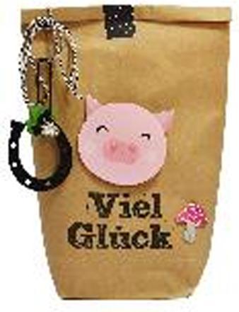 Actual product image Wunderle W-bag good luck piggy (Gift bag, 1 x)