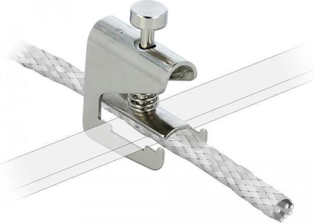 Immagine prodotto Delock Morsetto di schermatura per sbarre