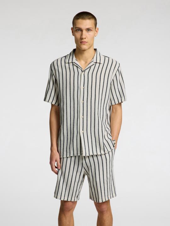 Immagine prodotto Selected Homme Camicia a maniche corte a righe (XXL)