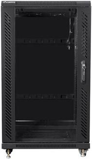 Produktbild Lanberg FF01-6622-12B Rack 22U Freistehendes Gestell (22 HE, 19 Zoll Rack)