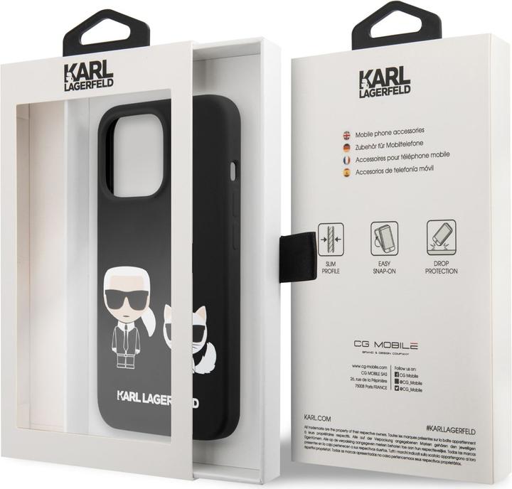 Immagine prodotto Karl Lagerfeld Caso (Apple iPhone 13 Pro Max, Apple iPhone 13, Apple iPhone 13 Pro)